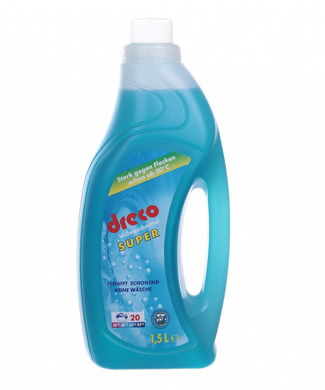 Гель для прання DRECO, універсальний, автомат, 1,5л